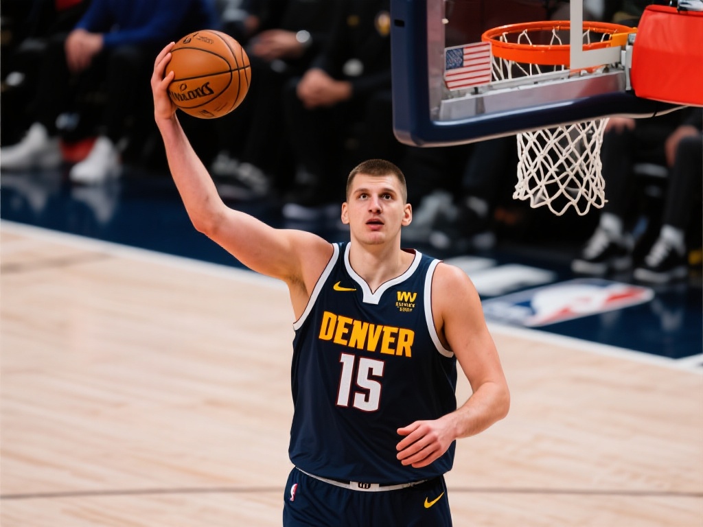 值得一提的是，约基奇在本场比赛中的效率极