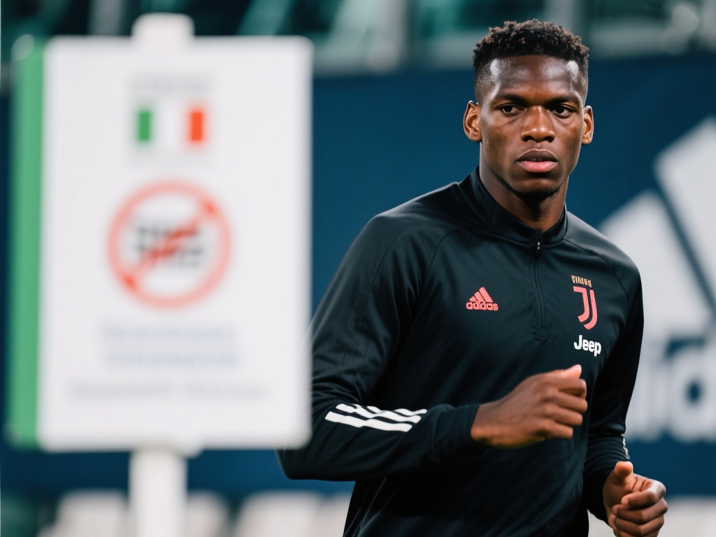 博格巴的禁赛源于2023年的一次药检风波