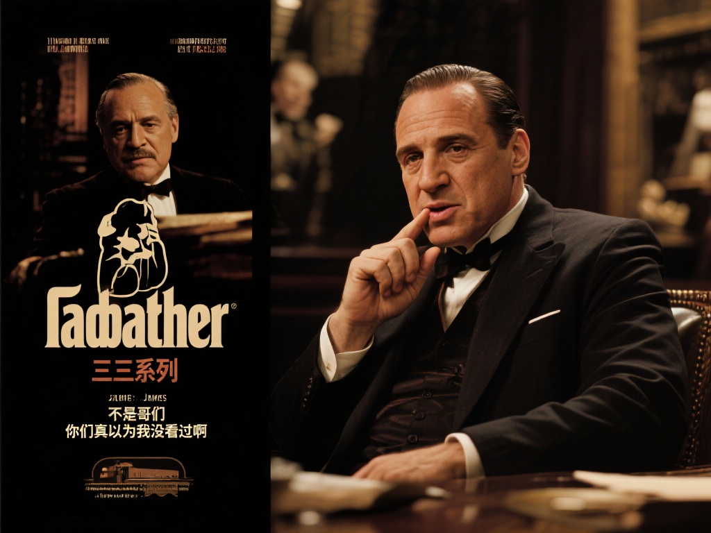 詹姆斯访谈中解读《教父》三部曲经典对白:别误会,我可是老粉丝! 在电影史上,有些作品的影响力早已超越了银